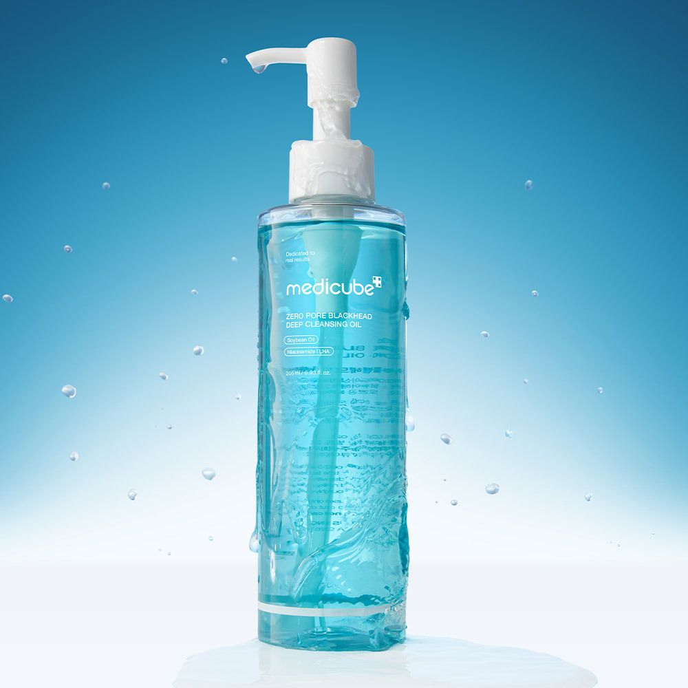 MEDICUBE ZERO PORE BLACKHEAD DEEP CLEANSING OIL 205ml