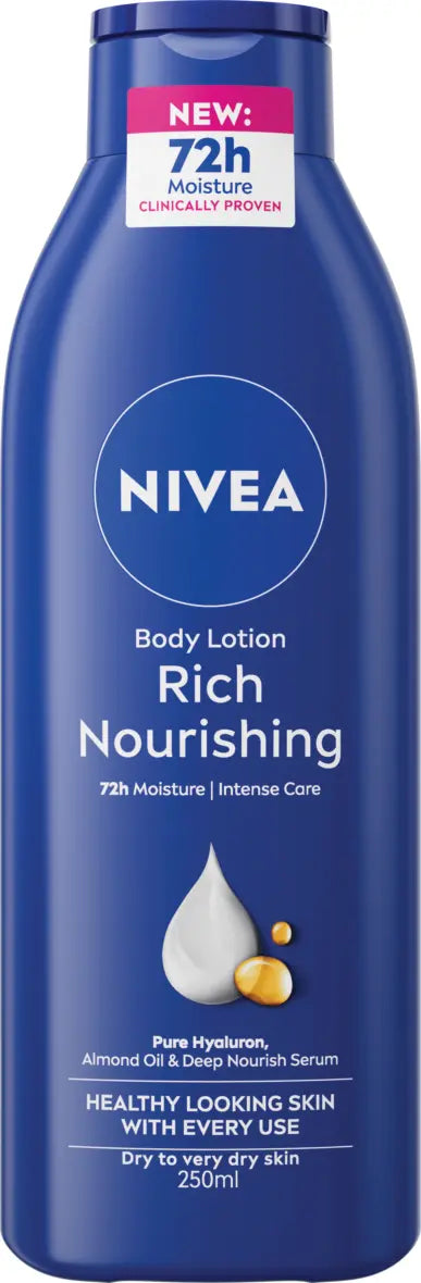 Nivea Lait Corps Rich Nourishing 250 ml