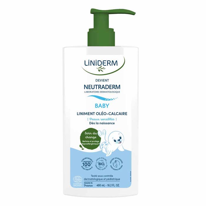 Gilbert Liniderm Liniment Oléo-Calcaire 480 ml