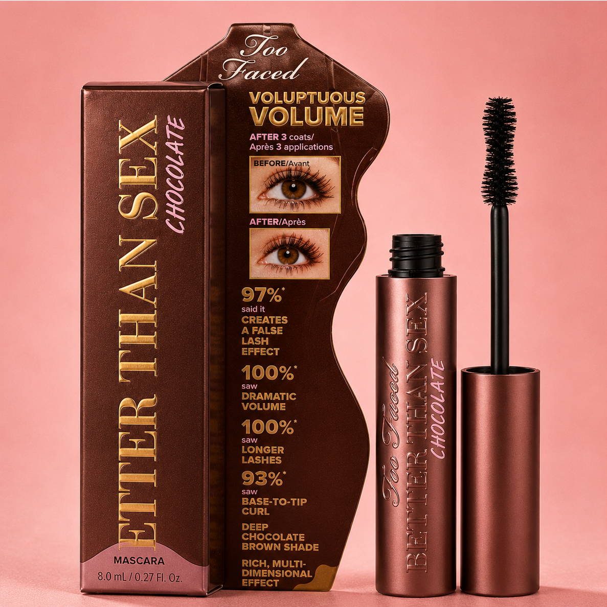 TOO FACED BETTER THAN SEX CHOCOLATE MASCARA