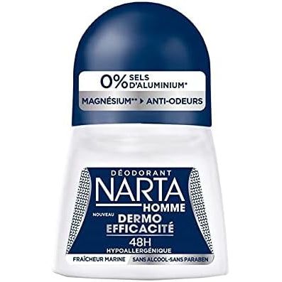 Narta Homme Dermo Hypoallergénique Fraîcheur Marine Bille – 50 ml