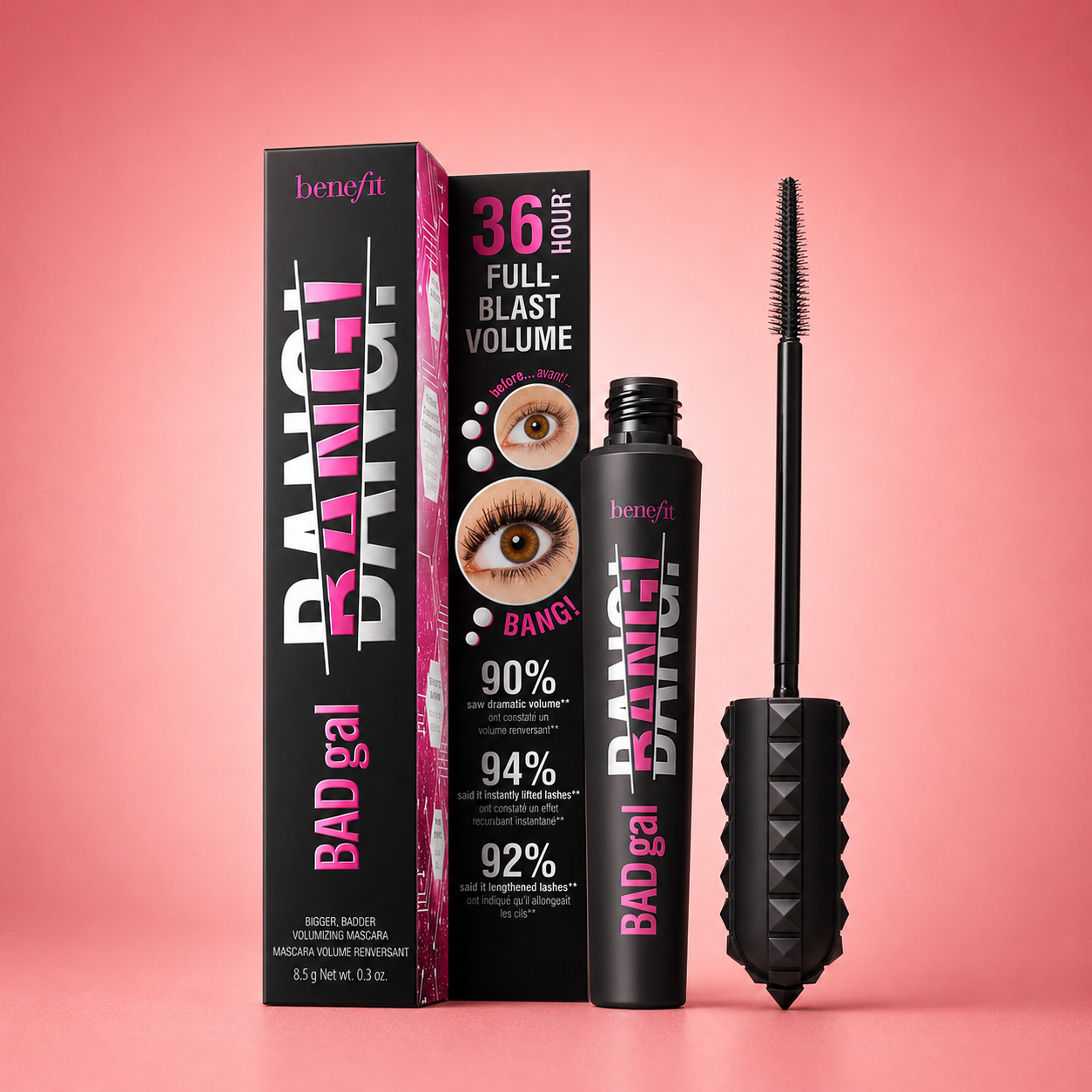 BENEFIT BAD GAL BANG MASCARA (INTENSE PITCH BLACK)