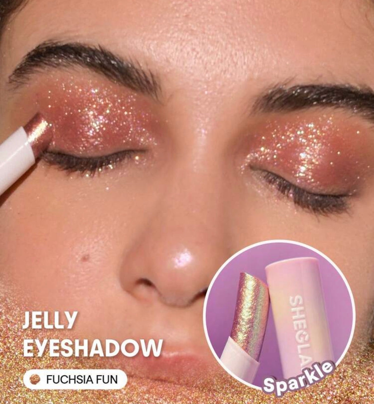SHEGLAM Crystal Jelly Stick
Glaze-Fuchsia Fun