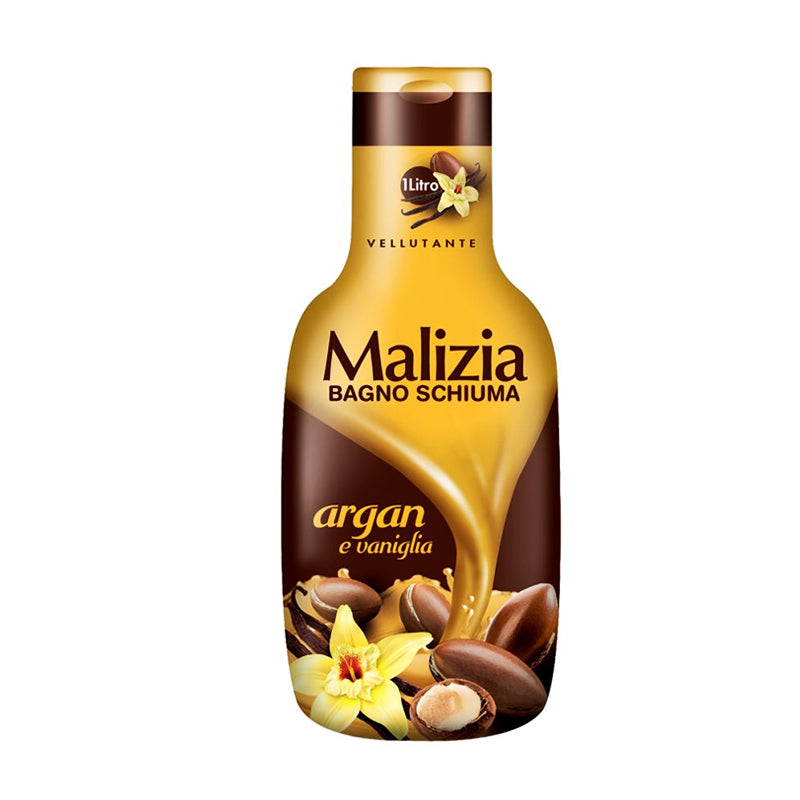 Malizia Gel Douche Argan Vanille 1 L