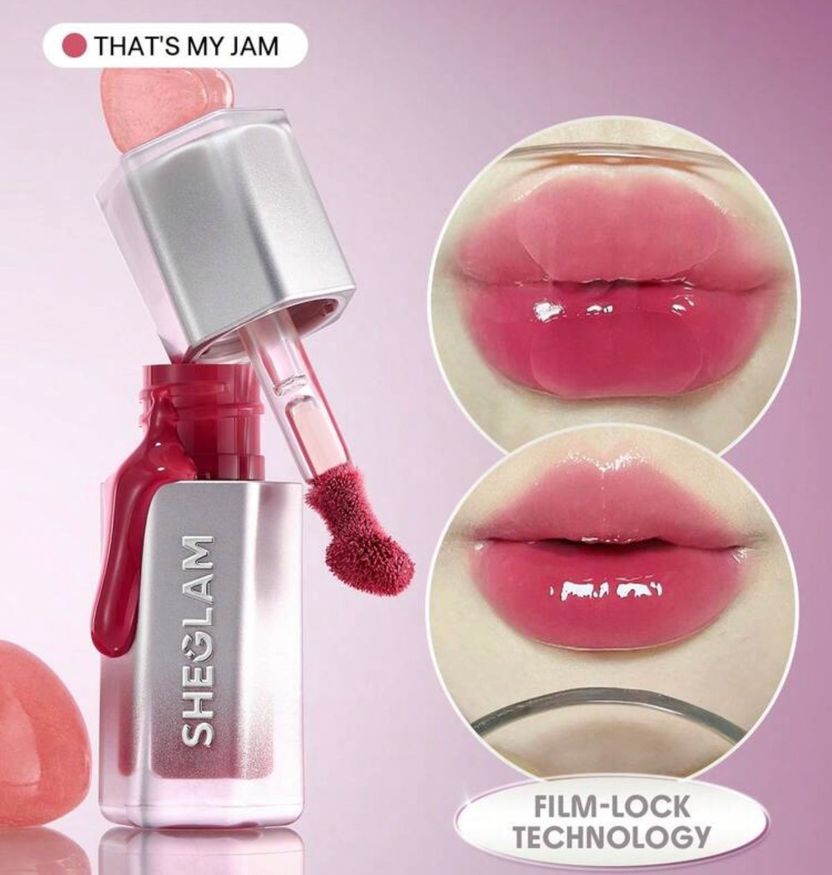 SHEGLAM Glass Lock Air Brillant
à LèVres-That'S My Jam