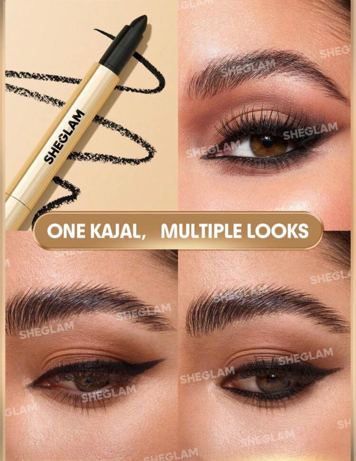 SHEGLAM Bold Moves Crayon Eyeliner Crème Kohl