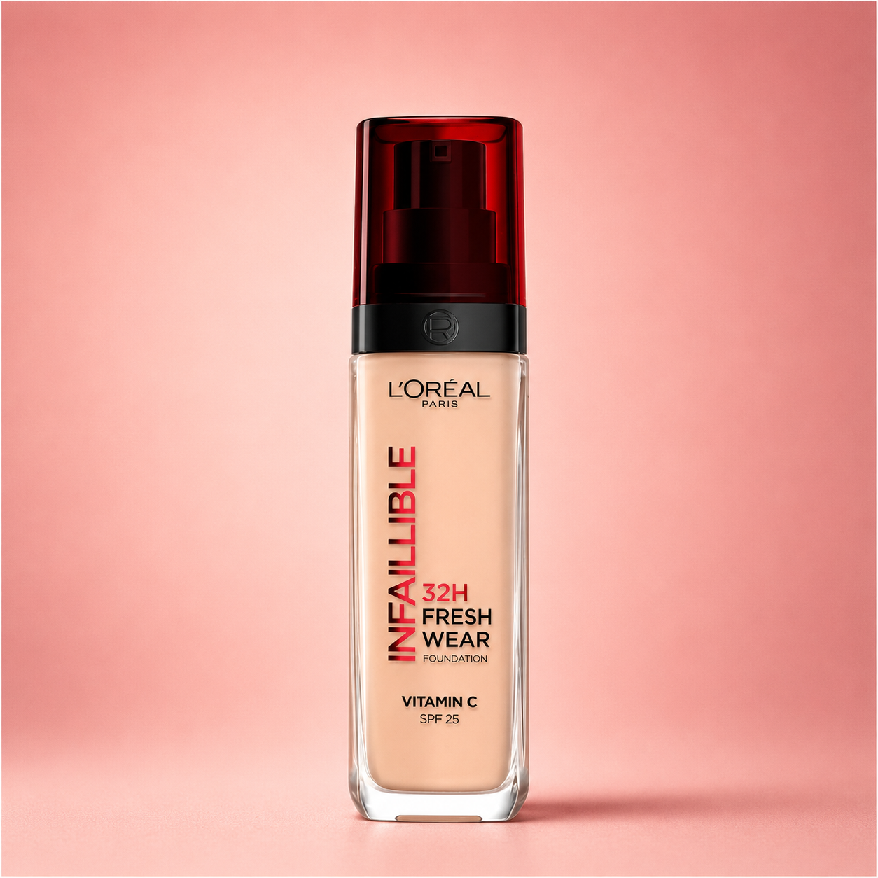 LOREAL INFALLIBLE FOUNDATION (145 COOL ROSE)
