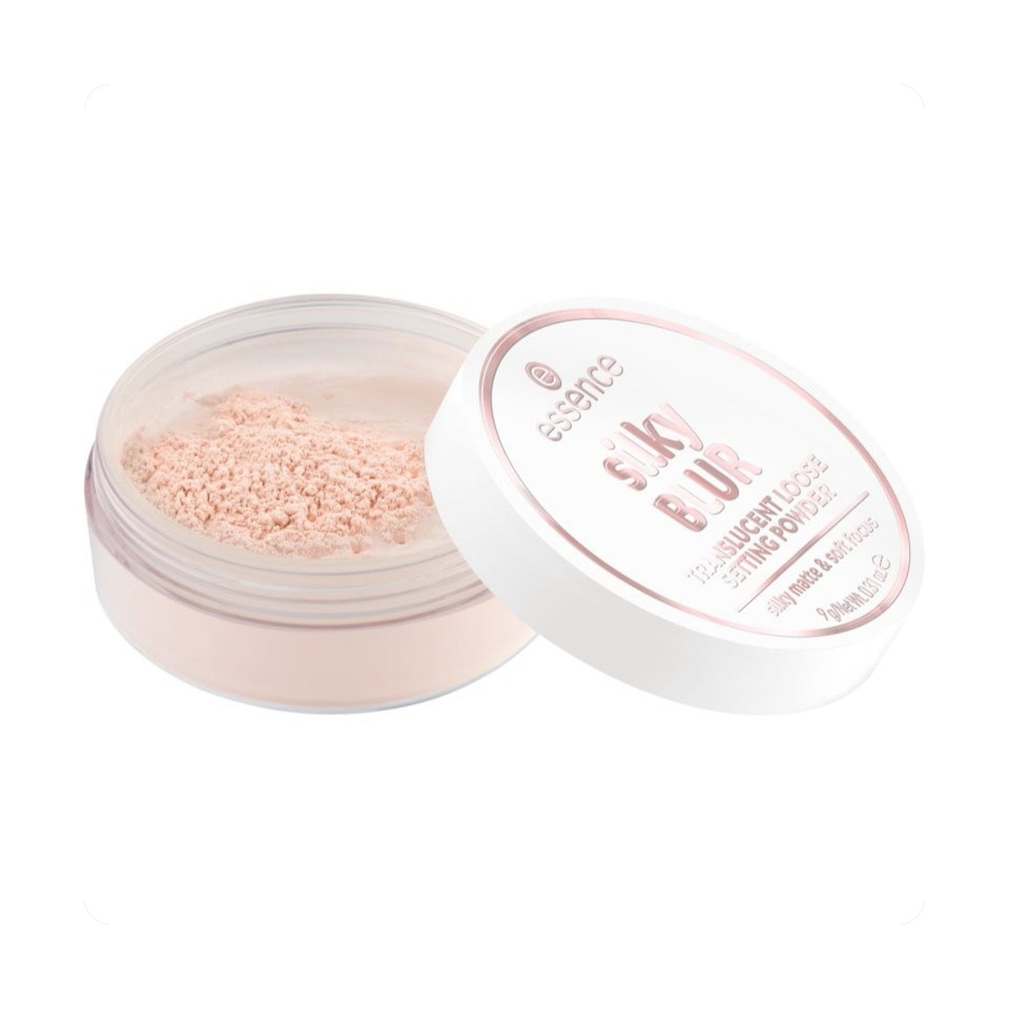 silky BLUR TRANSLUCENT LOOSE SETTING POWDER poudre fixatrice