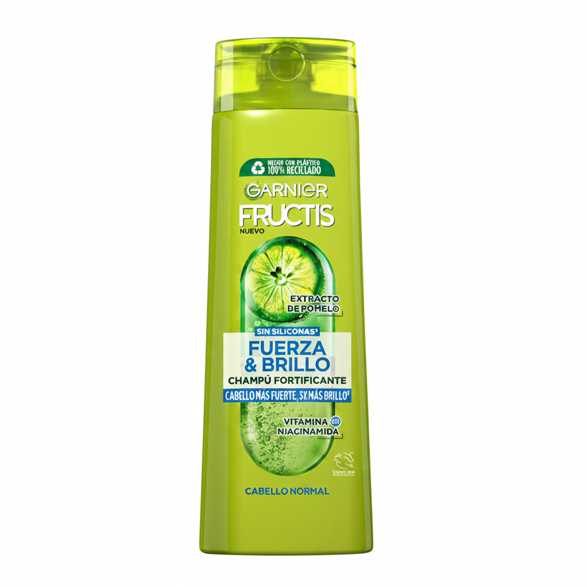 GARNIER SHAMPOO FUERZA & BRILLO