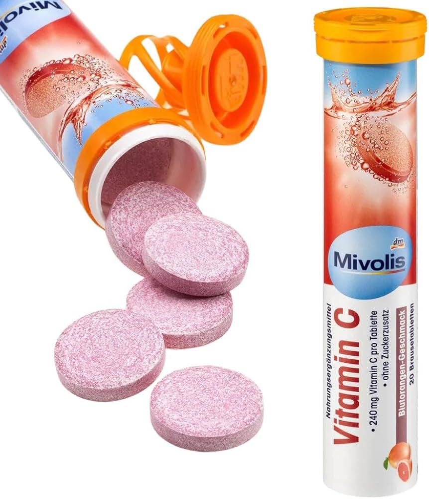 MIVOLIS VITAMIN C EFFERVESCENT TABLETS