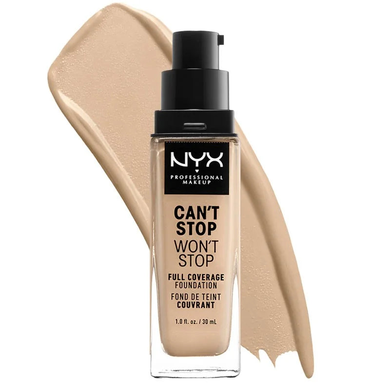 NYX Professional Makeup Can't Stop Won't Stop Fond de Teint Liquide – 06.3 Warm Vanilla