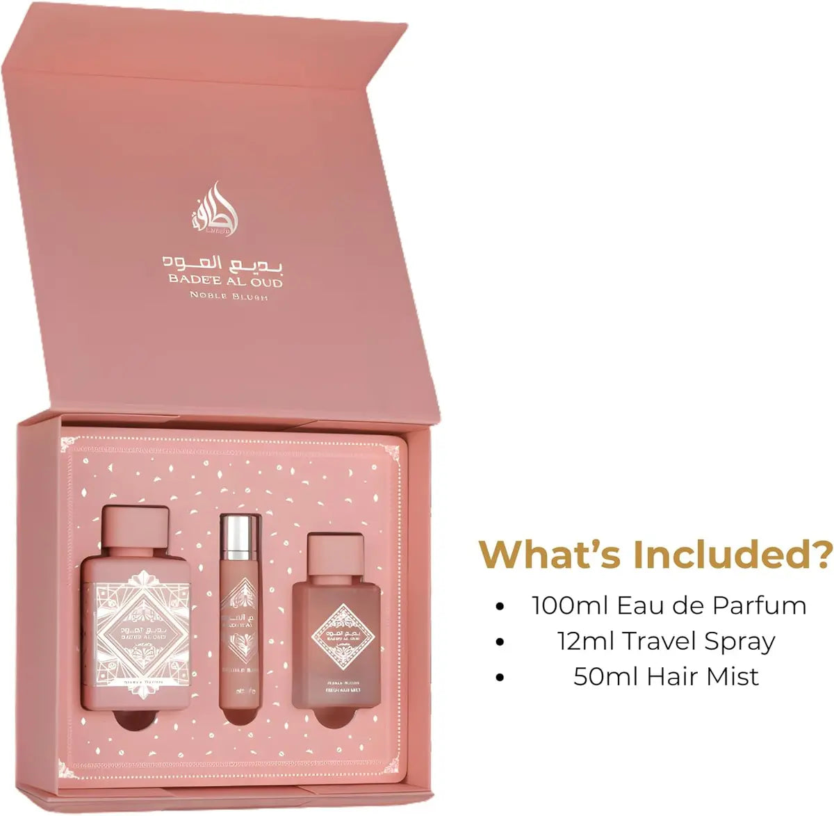 Lattafa Badee Al Oud Noble Blush Coffret