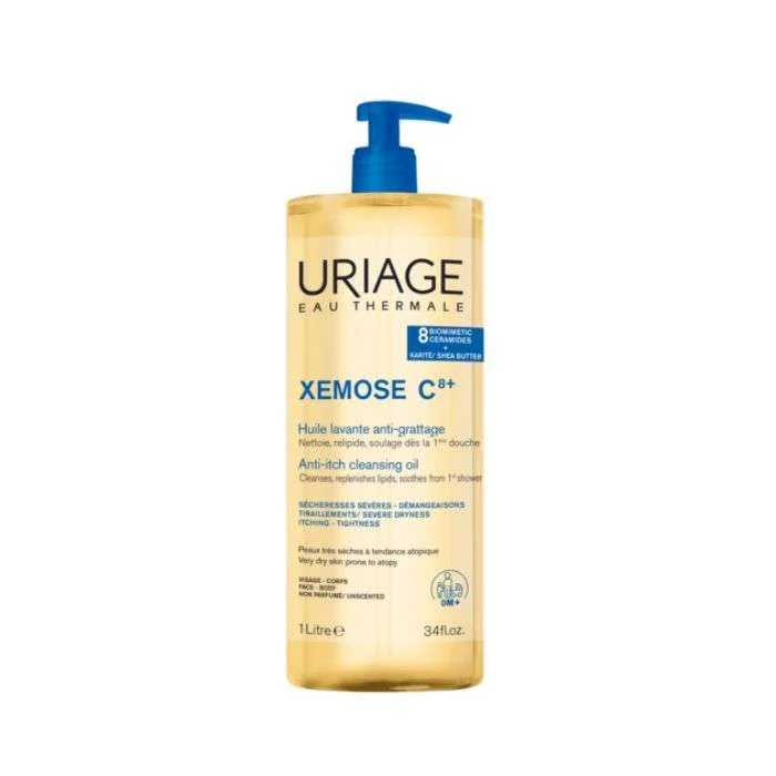 URIAGE XÉMOSE C8+ HUILE LAVANTE APAISANTE NOURRISSANTE