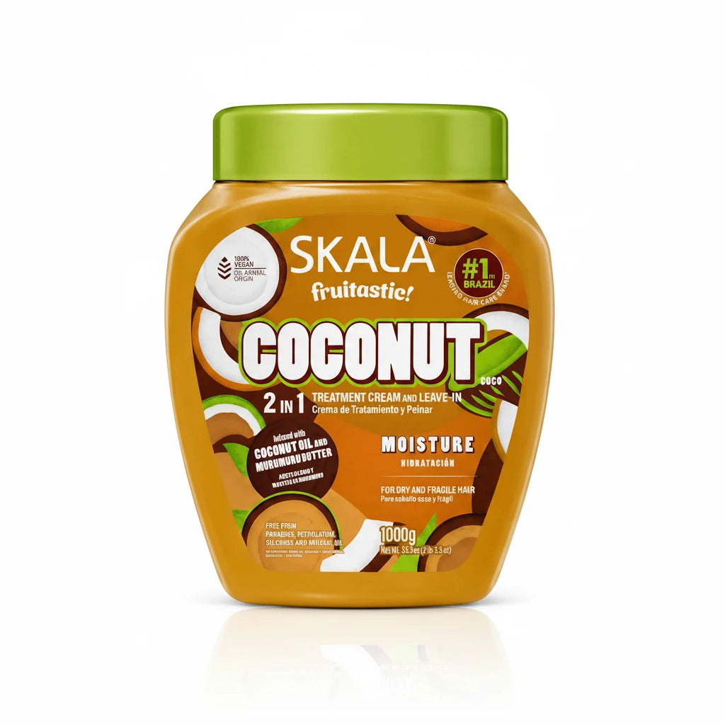 SKALA FRUITASTIC GRAPE 2 IN 1 TREATMENT CREAM & LEAVE-IN 1000G