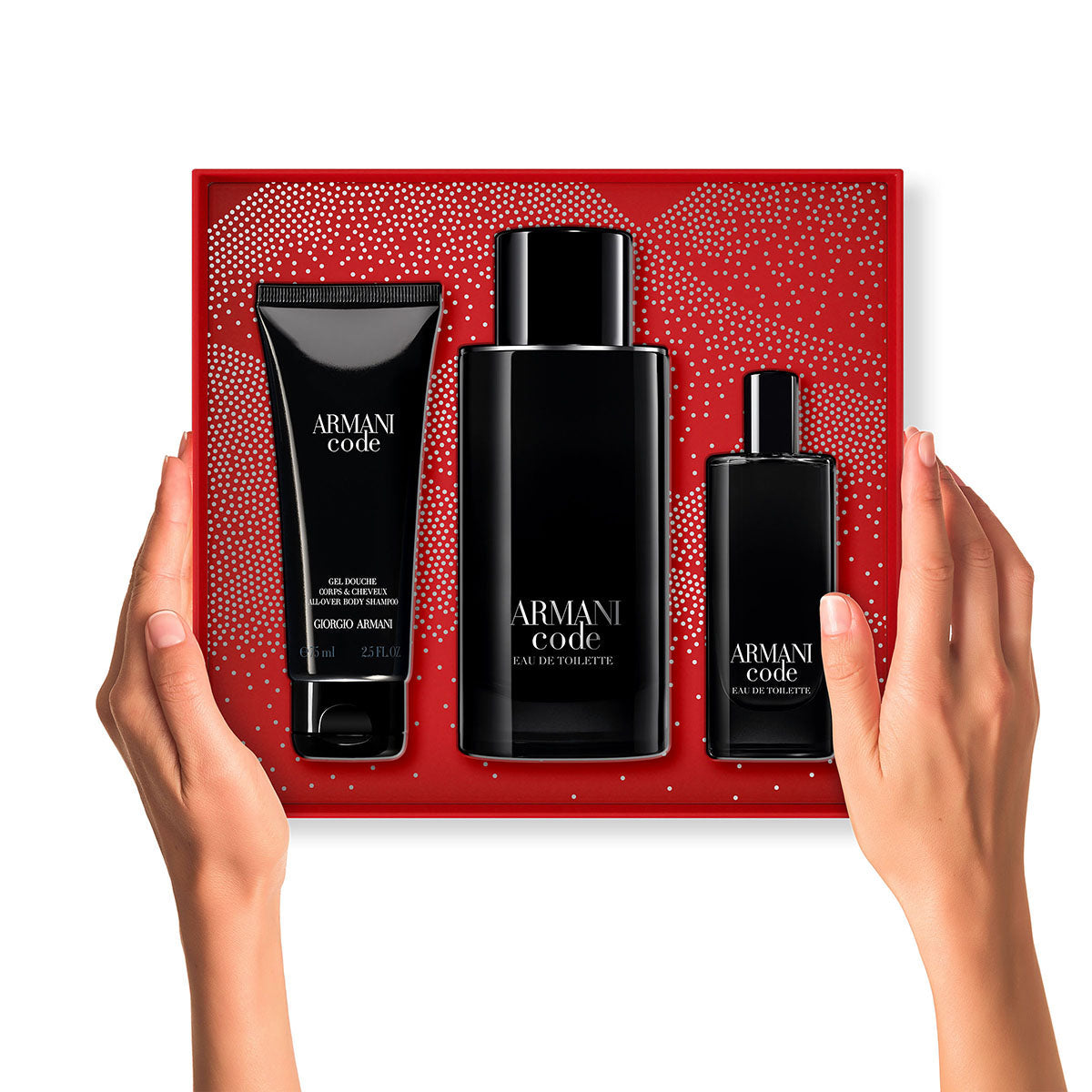 GIORGIO ARMANI CODE EAU DE TOILETTE COFFRET 3PCS