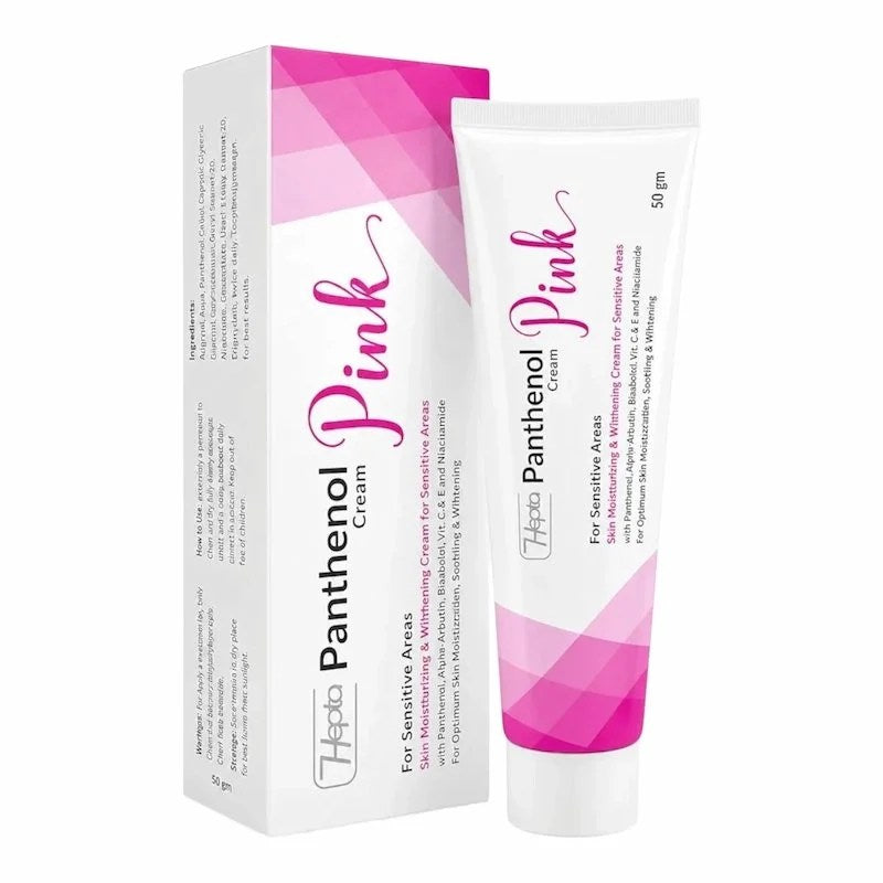 Hepta Panthenol Pink Crème Zones Sensibles 50 g
