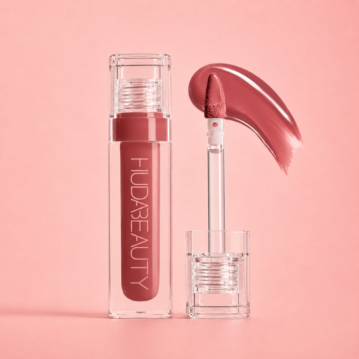 HUDA BEAUTY FAUX FILLER LIP GLOSS EXTRA SHINE POSH