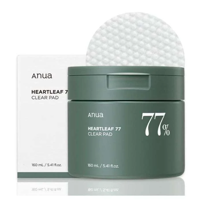 ANUA HEARTLEAF 77% CLEAR PAD