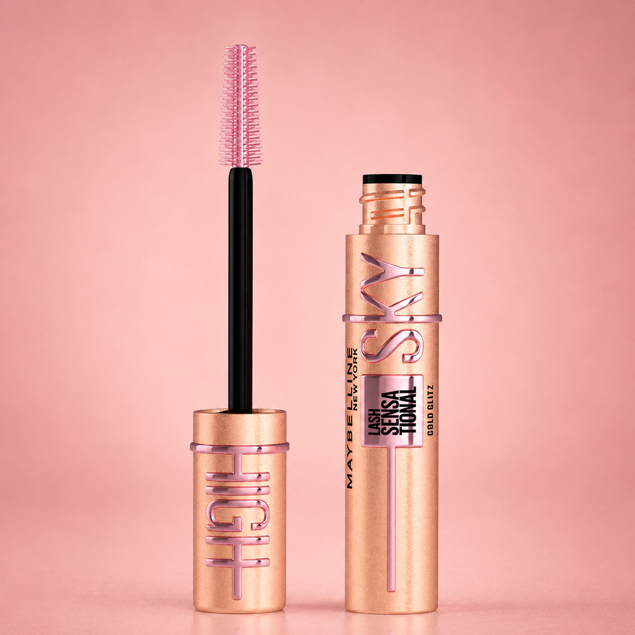 MAYBELLINE SKY HIGH GOLD GLITZ MASCARA