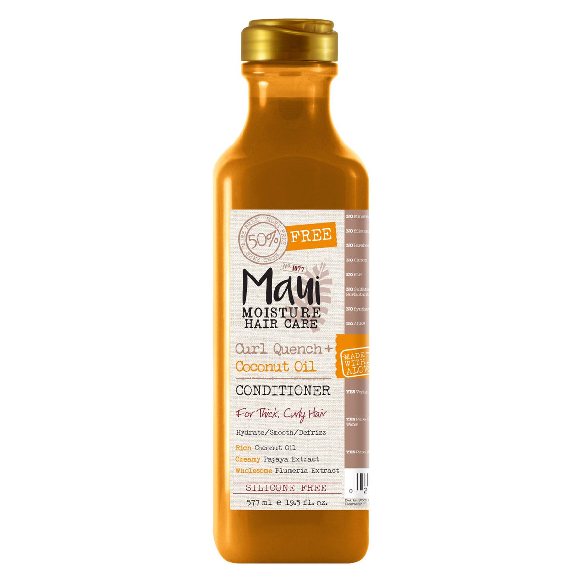 Maui Moisture Après-shampooing Curl Quench + Coconut Oil – 385 ml