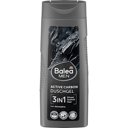 Balea Men Gel Douche Active Carbon 3en1 – 300 ml