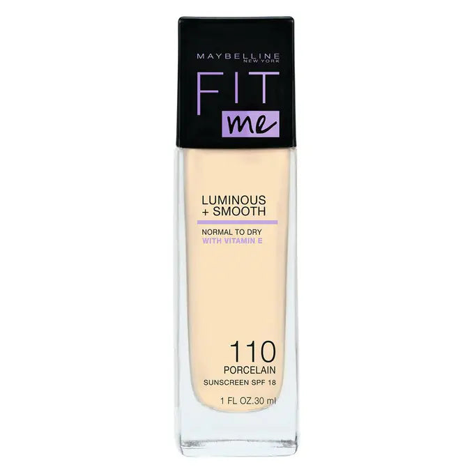 Maybelline Fit Me Luminous + Smooth SPF 18 – 110 Porcelain