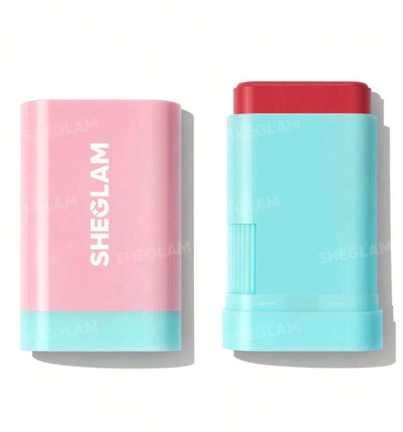 SHEGLAM Glass Glow Blush En Stick-Cherry Express