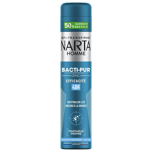 Narta Homme Bacti-Pur Zinc Déodorant 200 ml