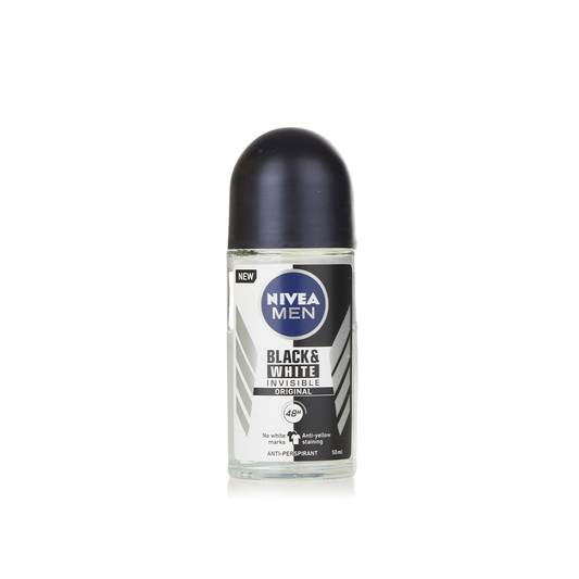 Nivea Black & White Invisible Roll-On 50 ml
