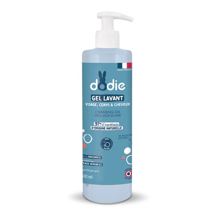Dodie Gel Lavant 3 en 1 Bébé & Enfant 500 ml
