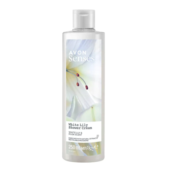 Avon Senses Gel Douche White Lily – 1 L
