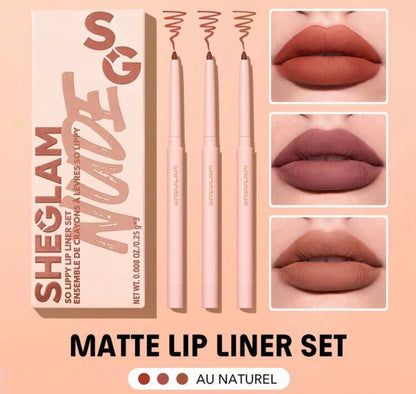 SHEGLAM So Lippy Coffret Crayons à Lèvres – Au Naturel