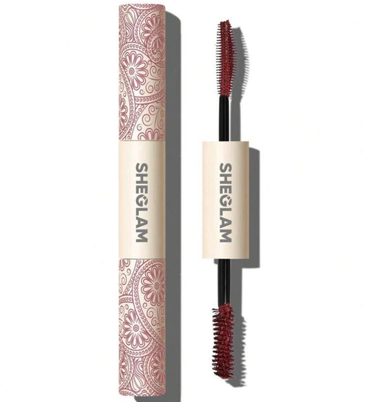SHEGLAM All-In-One Mascara Volume & Longueur – Waterproof Burgundy