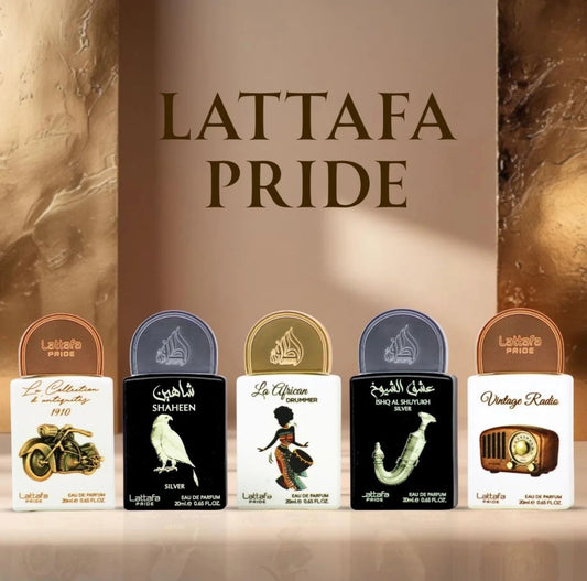 COLLECTION 5 PCS 20ML BY LATTAFA PRIDE
