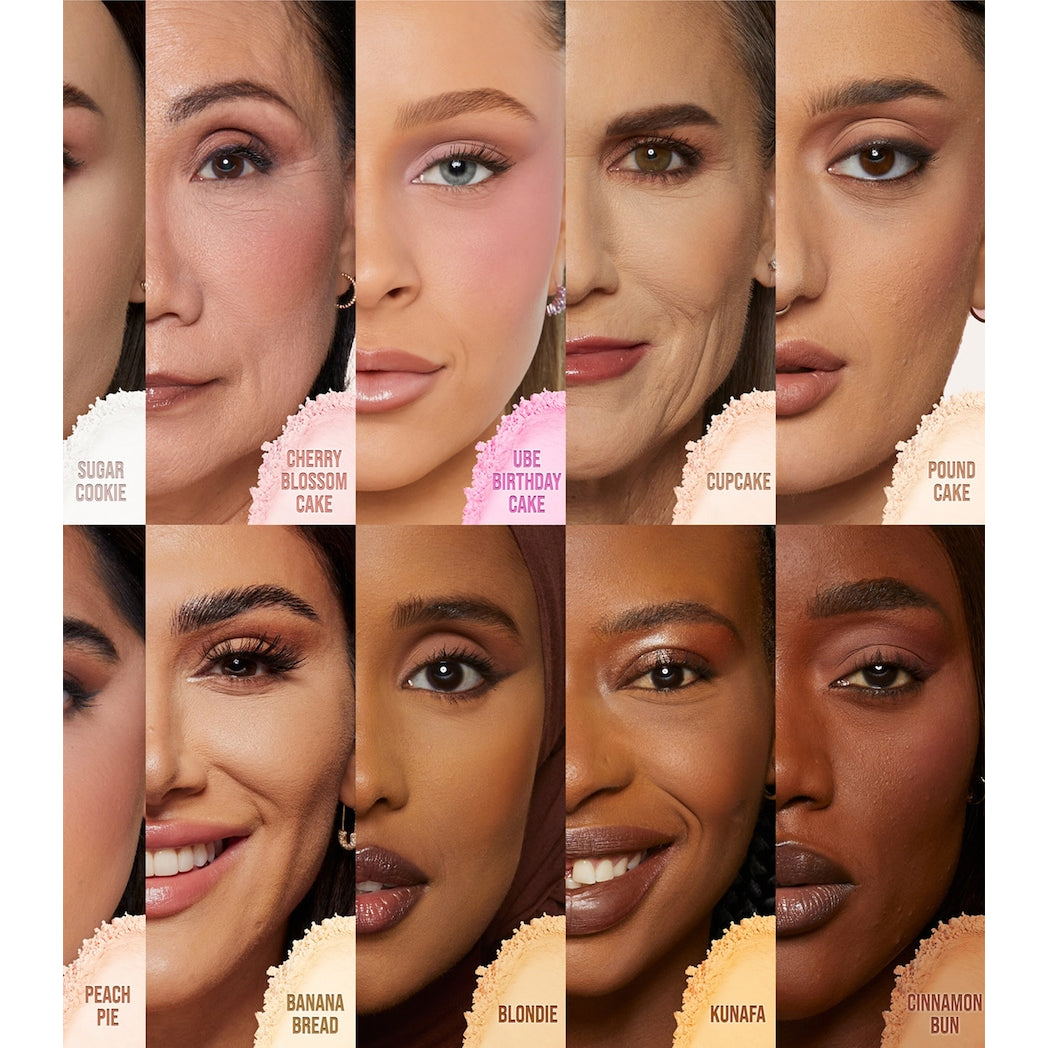 Huda Beauty Easy Bake Loose Powder Ube Birthday Cake