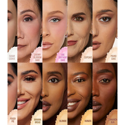 Huda Beauty Easy Bake Loose Powder Ube Birthday Cake