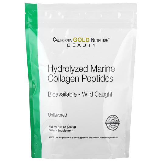 California Gold Nutrition Collagène Marin Hydrolysé Neutre 200 g