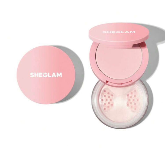 SHEGLAM Insta-Ready Duo Poudre Fixatrice Visage & Anti-Cernes – Bubblegum