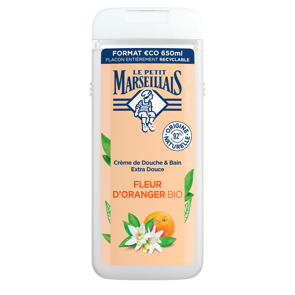 Le Petit Marseillais Gel Douche Fleur d'Oranger 650 ml