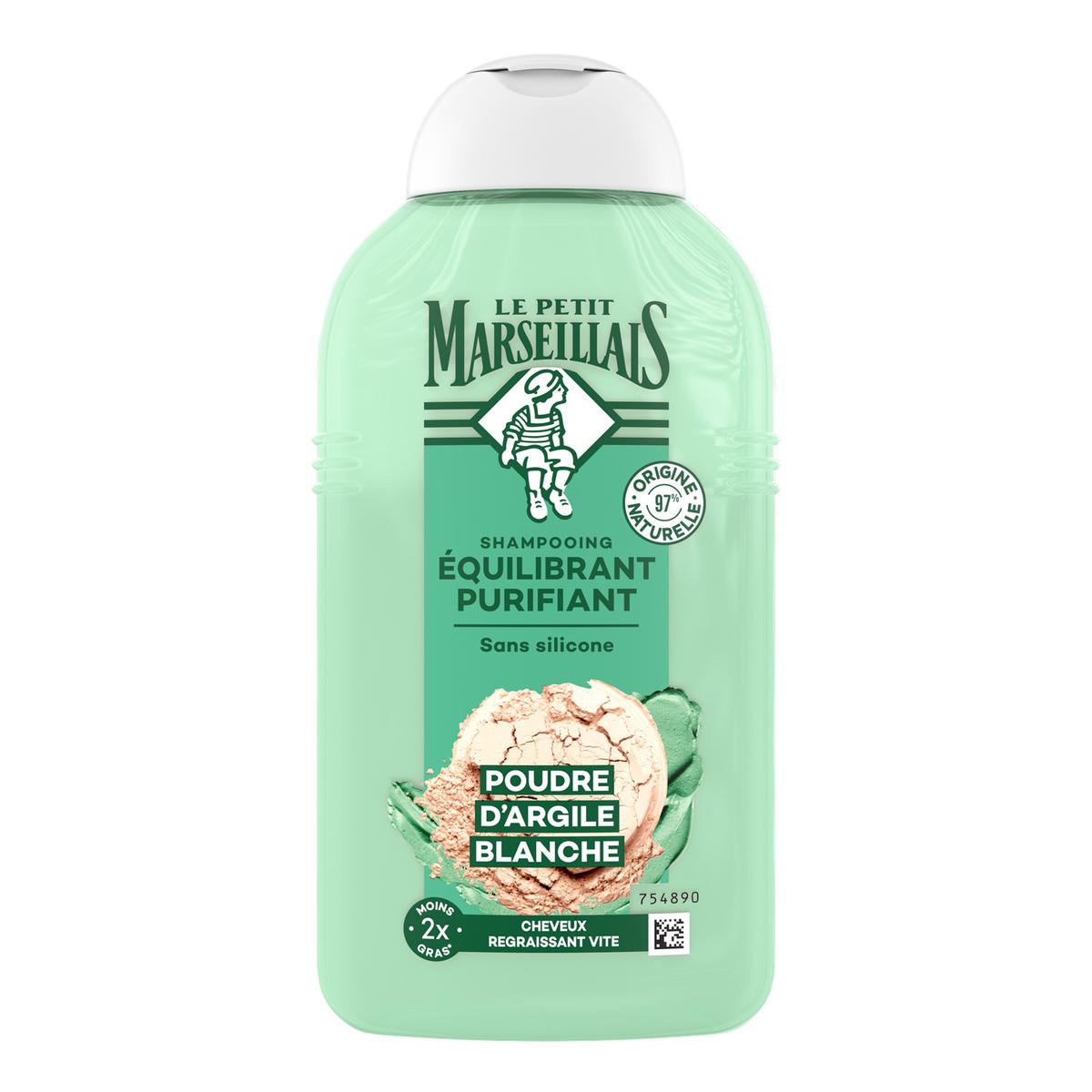 Le Petit Marseillais Shampooing Équilibrant Purifiant Thym Argile 250 ml