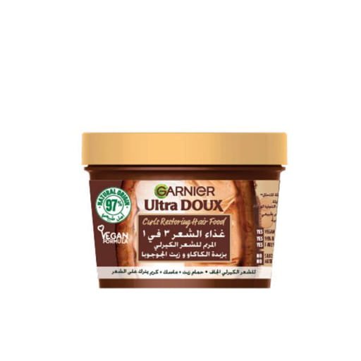 Garnier Ultra Doux Hair Food Beurre de Cacao 3-en-1 – 390 ml