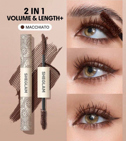 SHEGLAM All-In-One Mascara Volume & Longueur – Waterproof Macchiato