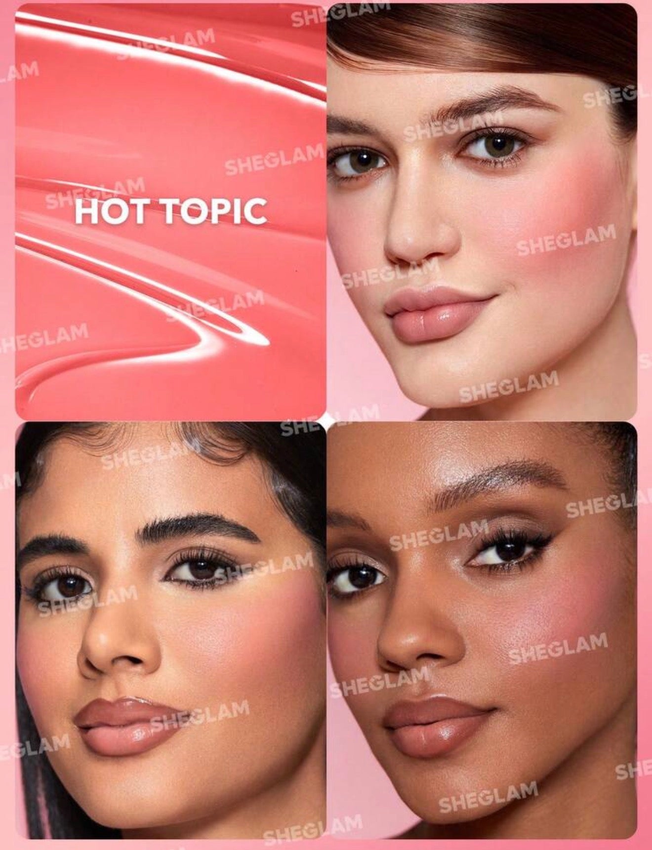 SHEGLAM Color Bloom Blush
Liquide-Hot Topic