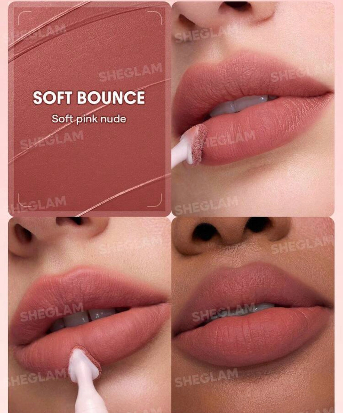 SHEGLAM Marshmallow Puff Stylo à Lèvres Flou – 032 Soft Bounce
