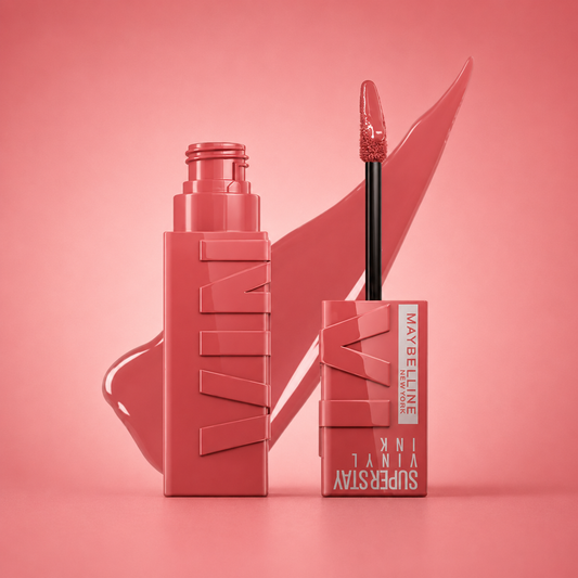 MAYBELLINE VINYL INK (15 PEACHY)