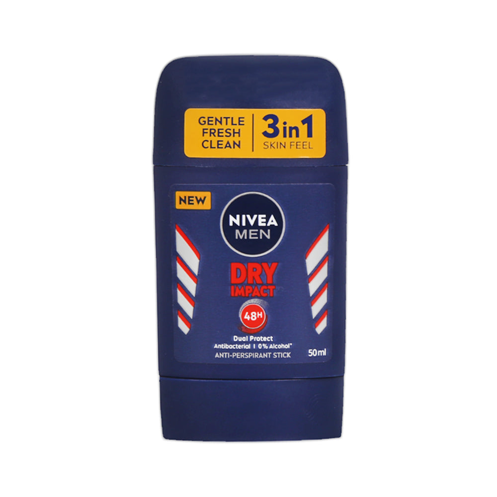 Nivea Men Dry Impact Déodorant Stick – 50 ml