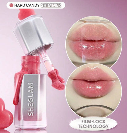 SHEGLAM Glass Lock Air Brillant à Lèvres – Hard Candy