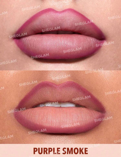 SHEGLAM Lip Facts Crayon à Lèvres – Purple Smoke
