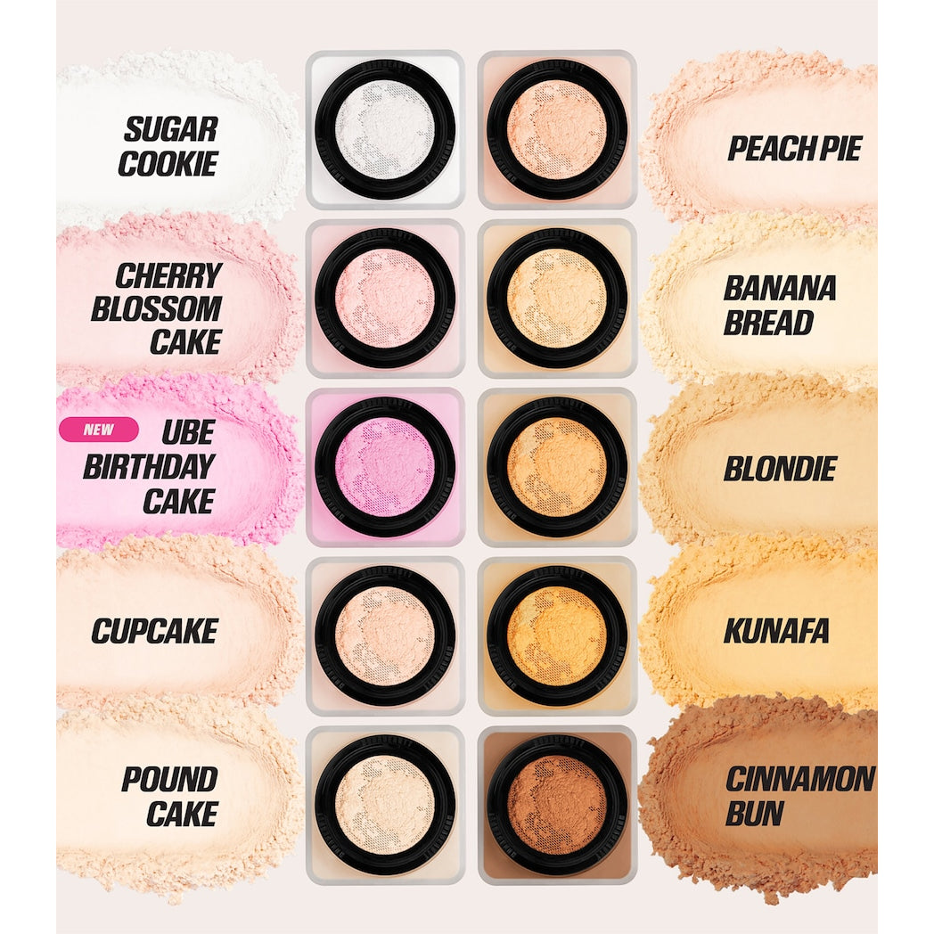 Huda Beauty Easy Bake Loose Powder Ube Birthday Cake