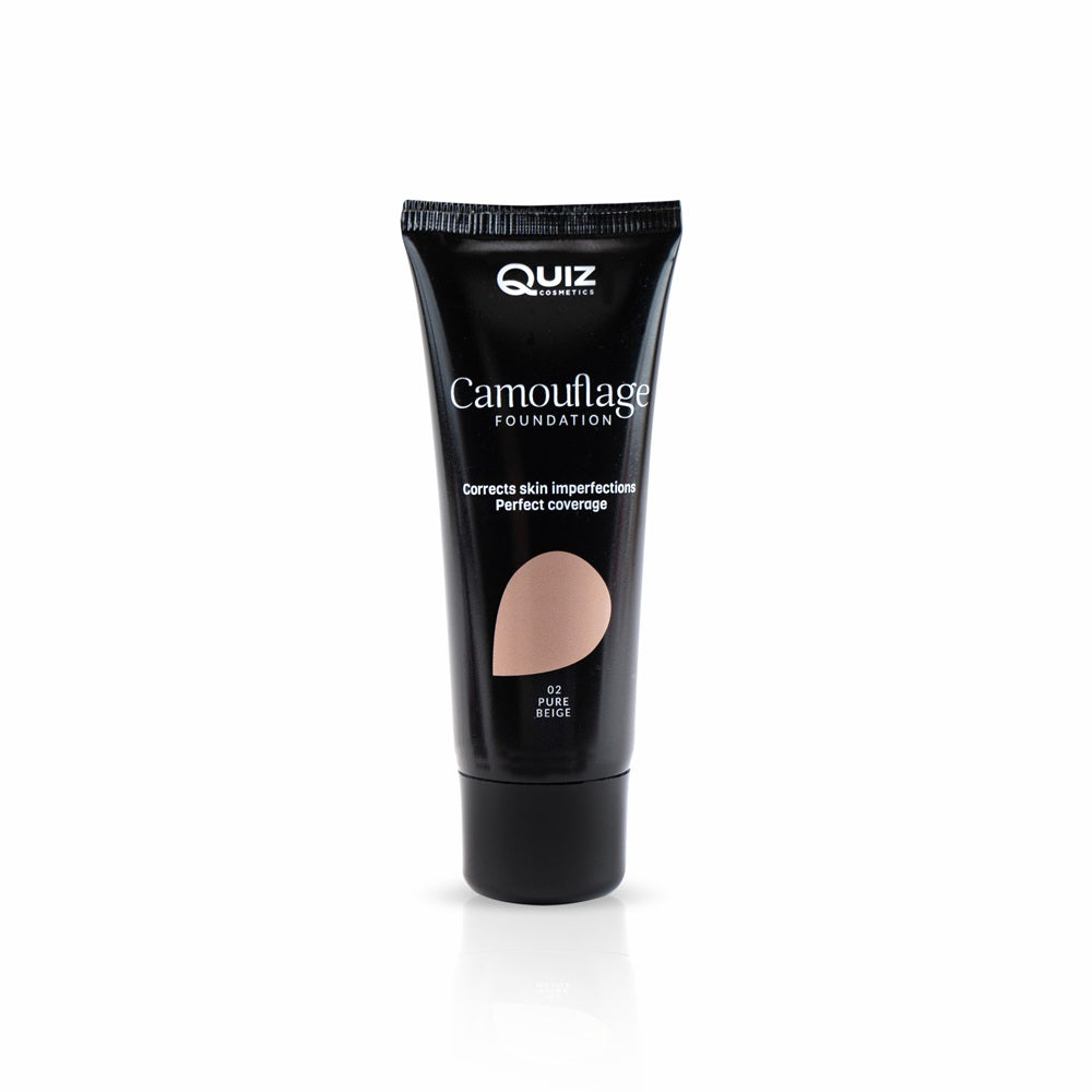 Quiz Cosmetics Camouflage Foundation – N°02 Pure Beige